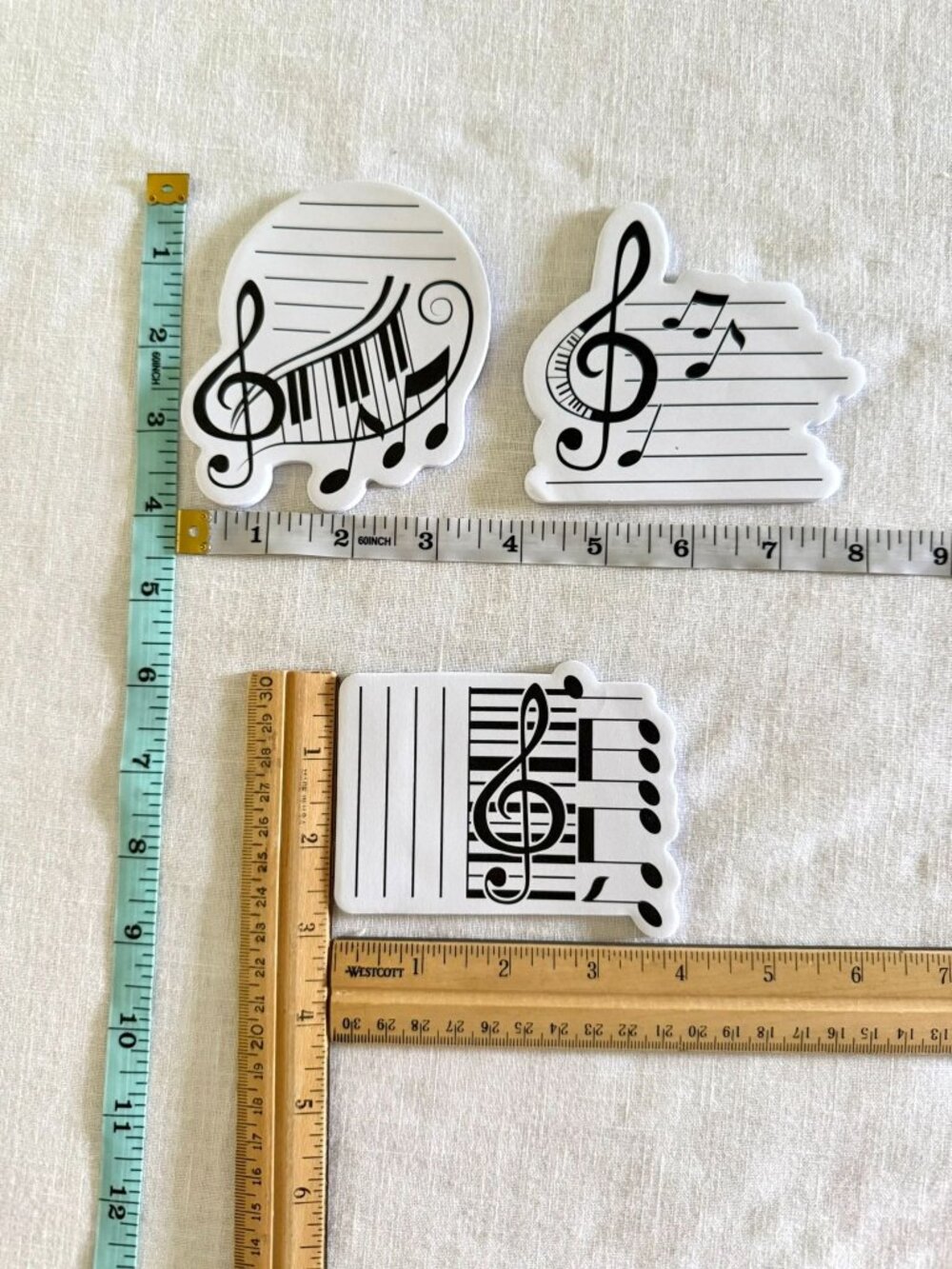 Music Student Organization Practice Kit Tote Pouch Stickers Accessories - Picture 9 of 12